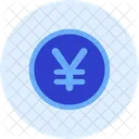 Yen Coin Streamline Kameleon Icon