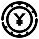 Yen Currency Exchange Digital Currency Icon