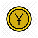 Yen Currency Coins Icon