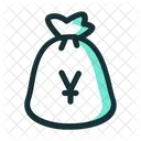 Yen Money Sack Icon