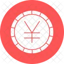 Yen Coin Currency Sign Icon