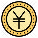 Yen Currency Money Exchange Coin Japanese Japan Icon