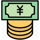 Dinero Negocios Y Finanzas Yen Japones Icon