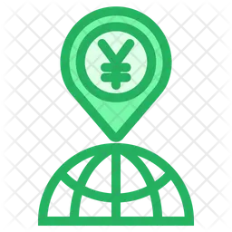 Yen Location  Icon