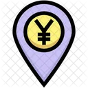 Yen Location  Icon