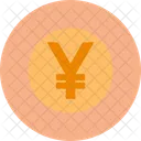 Dinero Moneda Yen Icon