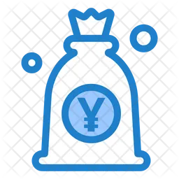 Yen Money Bag  Icon