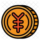 Yen-Münze  Symbol