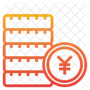 Yen Banknoten Yen Banknoten Bargeld Icon