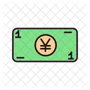 Yen Note  Icon
