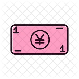 Yen Note  Icon