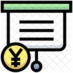 Yen Presentation  Icon