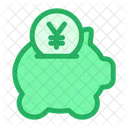 Bank Savings Piggy Icon