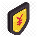 Yen Security Financial Protection Money Security Icon