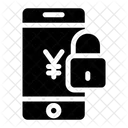 Movil Bloqueo De Contrasena Seguridad De Pagos En Linea Icono