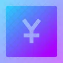 Yen Square Icon