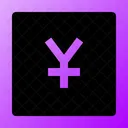 Yen Square Icon