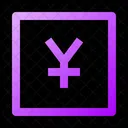 Yen Square Icon