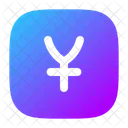 Yen Square Icon