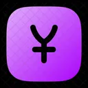 Yen Square Icon