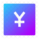 Yen Square Icon