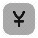 Yen Square Icon