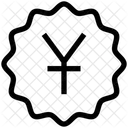 Yen Tag Yuan Label Yuan Tag Symbol