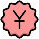 Yen Tag Yuan Label Yuan Tag Symbol