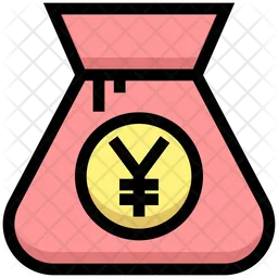 Yen-Tasche  Symbol