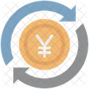 Yen Refresh Money Transfer Yen With Processing Icon