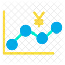 Yen-Wachstumsdiagramm  Symbol