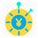 Yen-Zeitbudget  Symbol