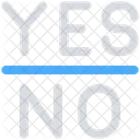 Yes No Ok Icon