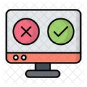 Yes Or No Choice Decision Icon