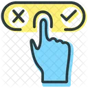 Yes Or No Decision  Icon