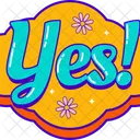 Yes Y 2 K Geometric Icon