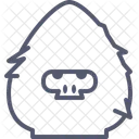 Yeti Snow Winter Icon