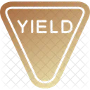 Yield Give Way Red Icon