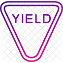 Yield Give Way Red Icon