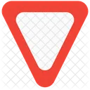 Yield Sign  Icon