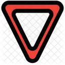 Yield Sign  Icon