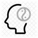 Yin Yang Mindset Icon