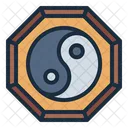 Yin Yang Balance Culture Icon