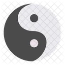 Yin Yang Balance Life Icon