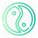 Yin Yang Philosophy Symbol Icon
