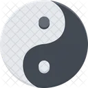 Yin Yang Taoism China Icon