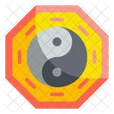 Yin Yang Cultures Balance Icon