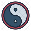 Yin Yang Balance Chinese Icon