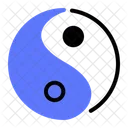 Yin Yang Balance Life Icon