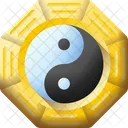 Yin Yang Chinese China Icon